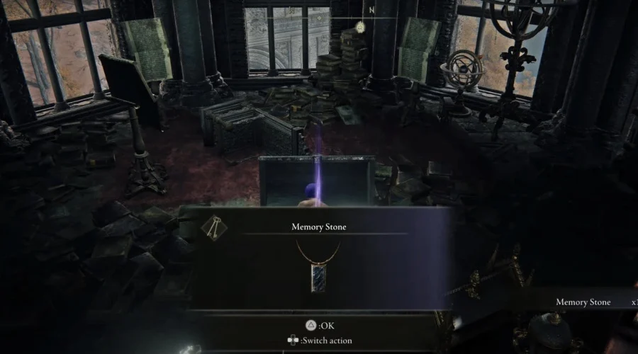 Obtain Memory Stone from Treasure inside Lenne's Rise Tower