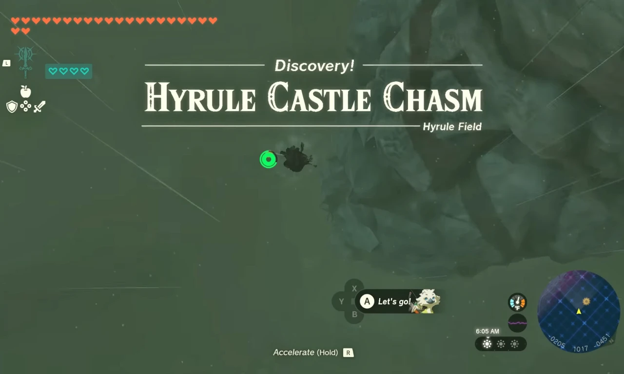 Ganondorf is available in Chasm under Hyrule Castle.