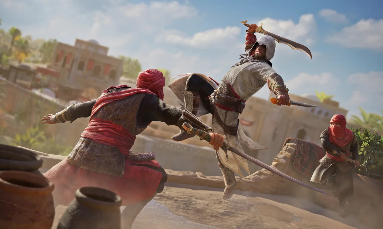 Assassin’s Creed Mirage Fighting Scene