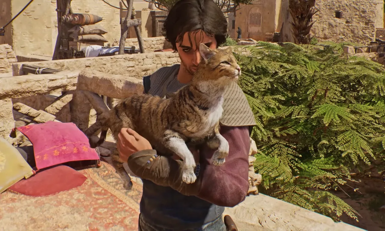 How to Pet Cats in Assassin’s Creed Mirage