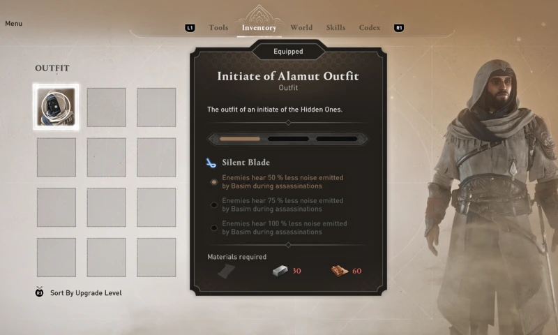 Assassin’s Creed Mirage Initiate of Alamut Outfit