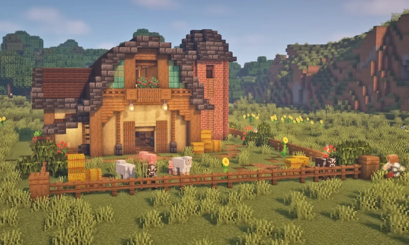 Stylish Minecraft Barn