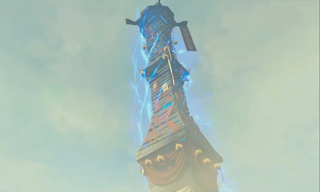 The Legend of Zelda Tears of the Kingdom Gerudo Canyon Skyview Tower