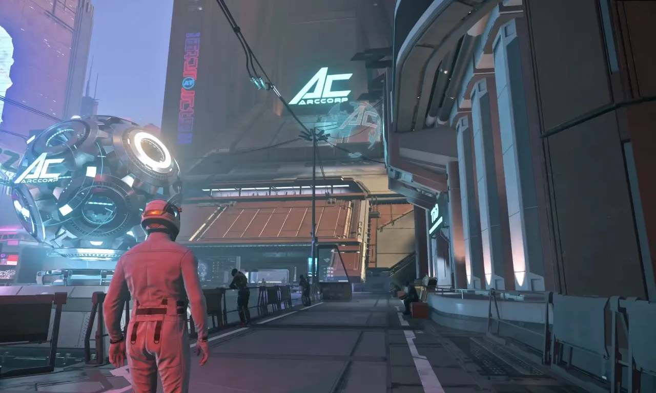 Starfield has a predefined setting and lore, Star Citizen has a player-driven narrative.