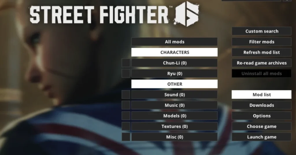 Fluffy Mod Manager for Street Fighter 6