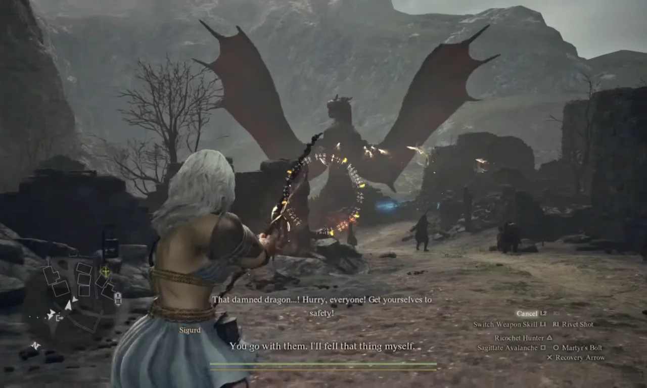 Fight with Drake in Dragon’s Dogma 2