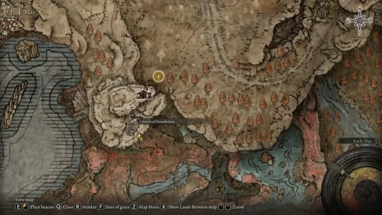 Oathseeker Knight Armor Set Map Location in Elden Ring Shadow of the Erdtree