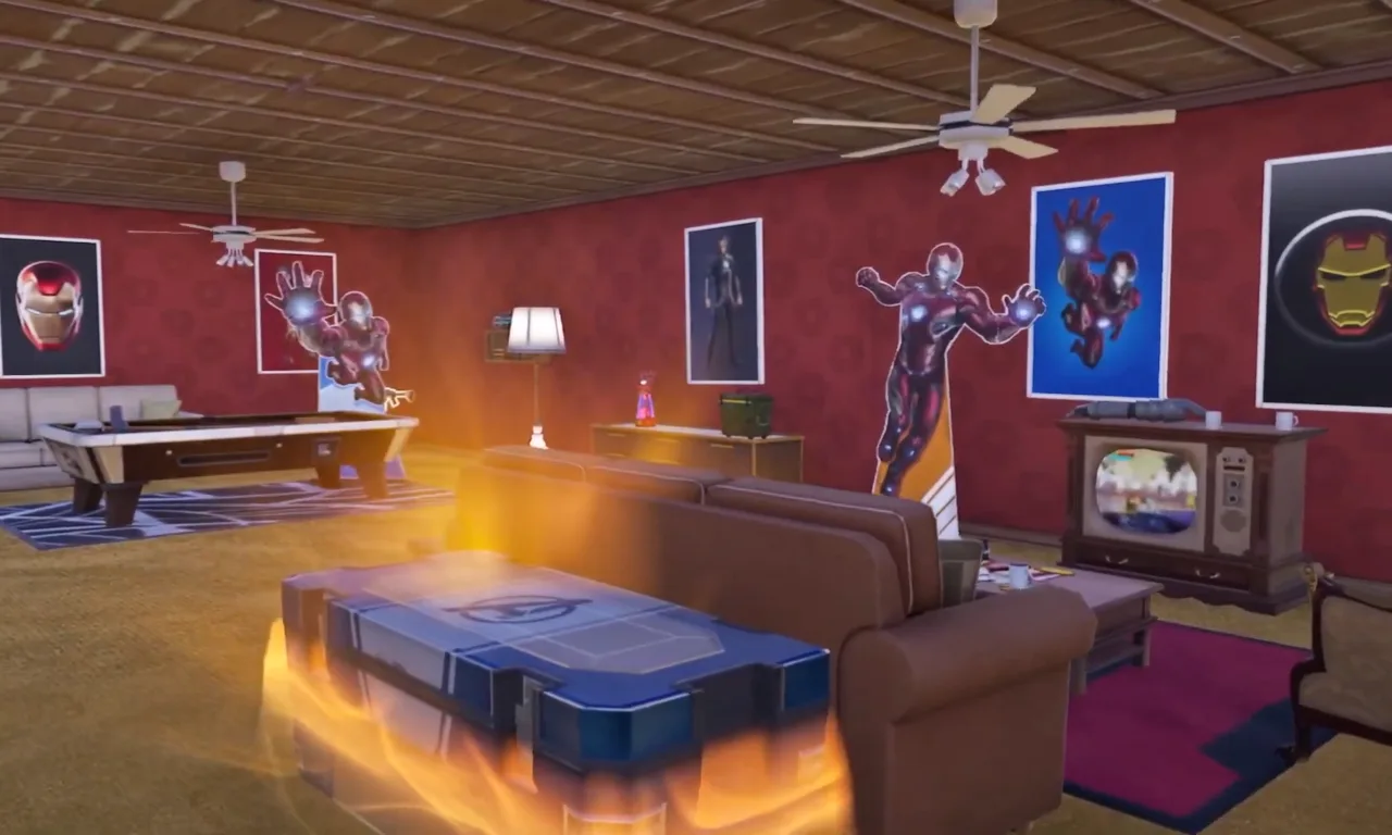 Iron Man Bunker Location in Fortnite Doomstadt