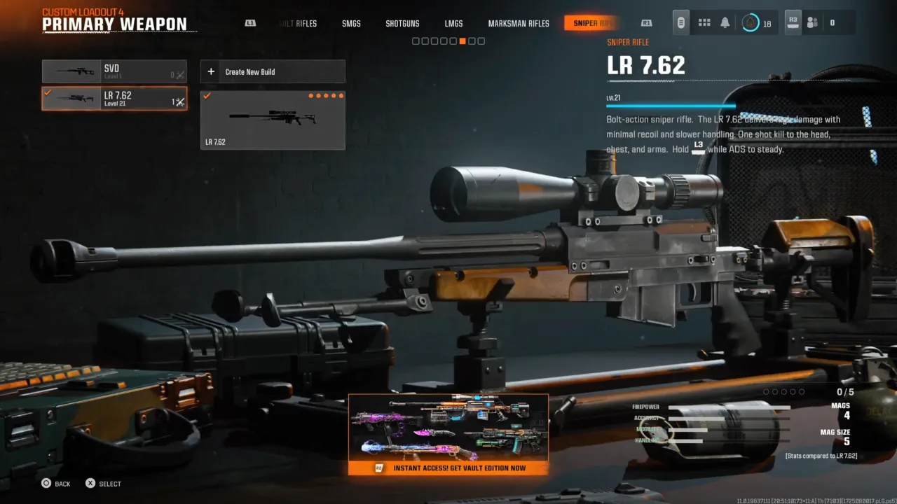 Black Ops 6 LR 7.62 Sniper Rifle