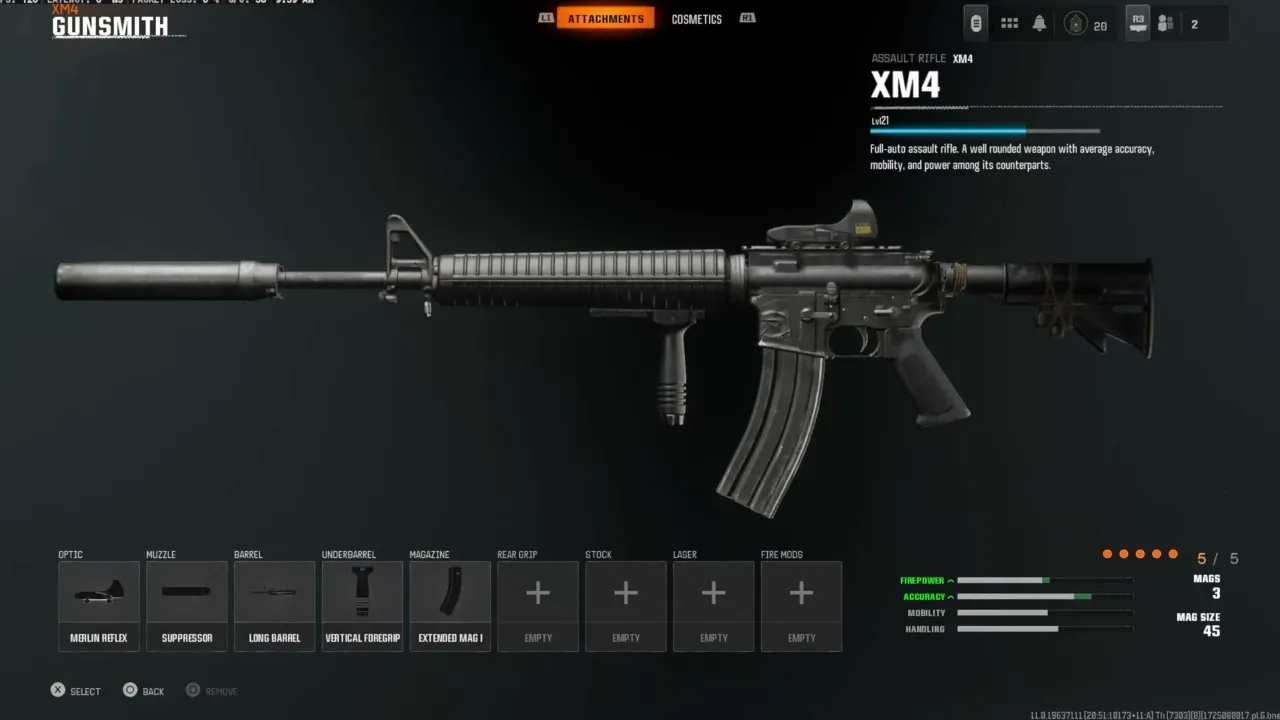 Black Ops 6 XM4 Assault Rifle