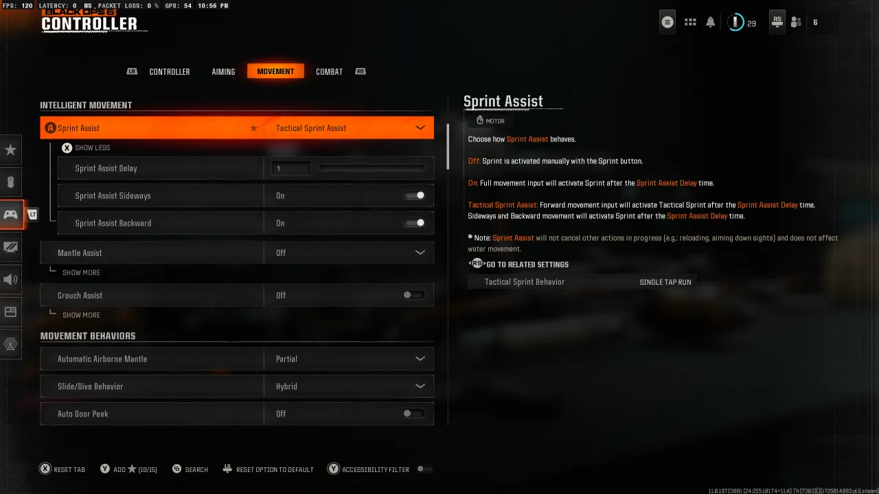 Best Settings for Omnimovement in Black Ops 6