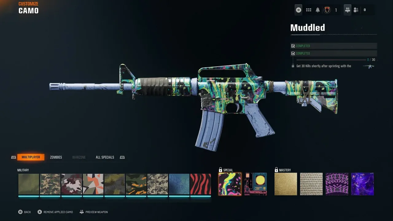 Special Camo Black Ops 6