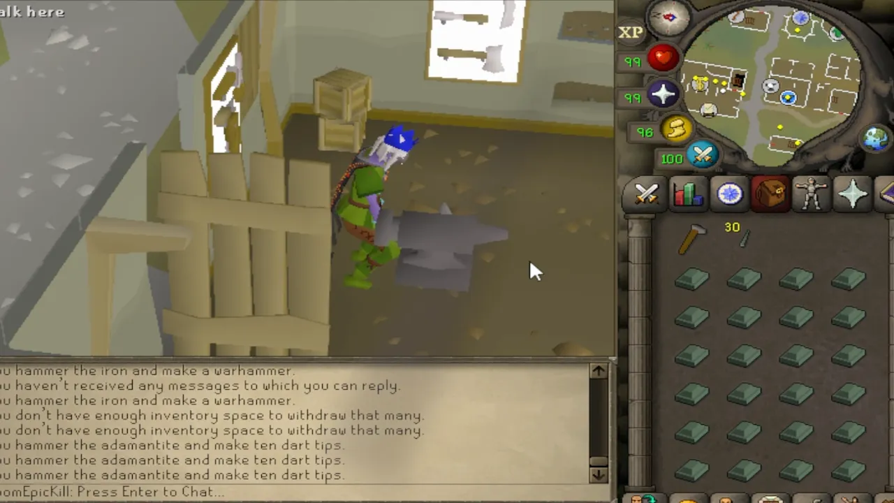 How to Boost Smithing in OSRS