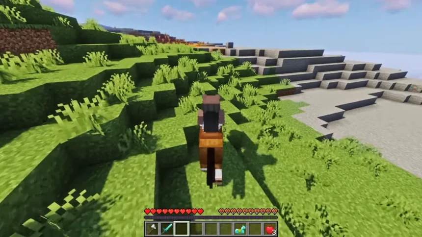 How to Tame and Ride Horse in Minecraft