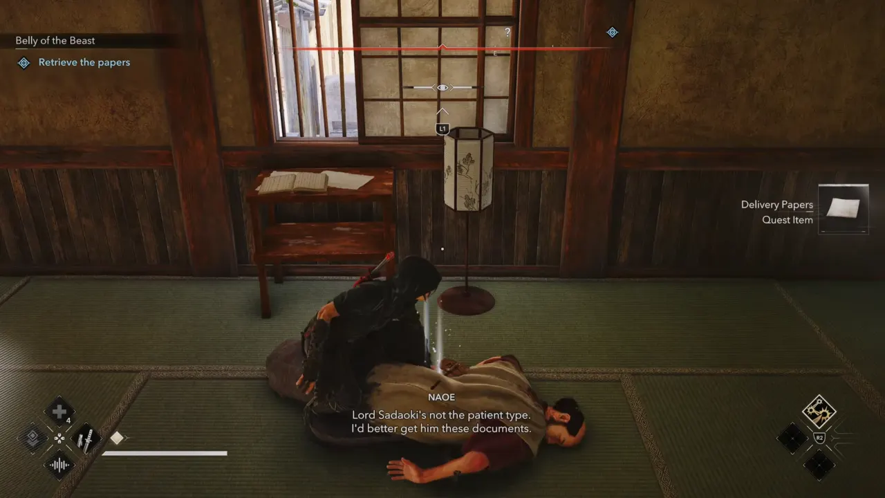 Retrieved the Papers - Assassin's Creed Shadows Belly of the Beast Quest