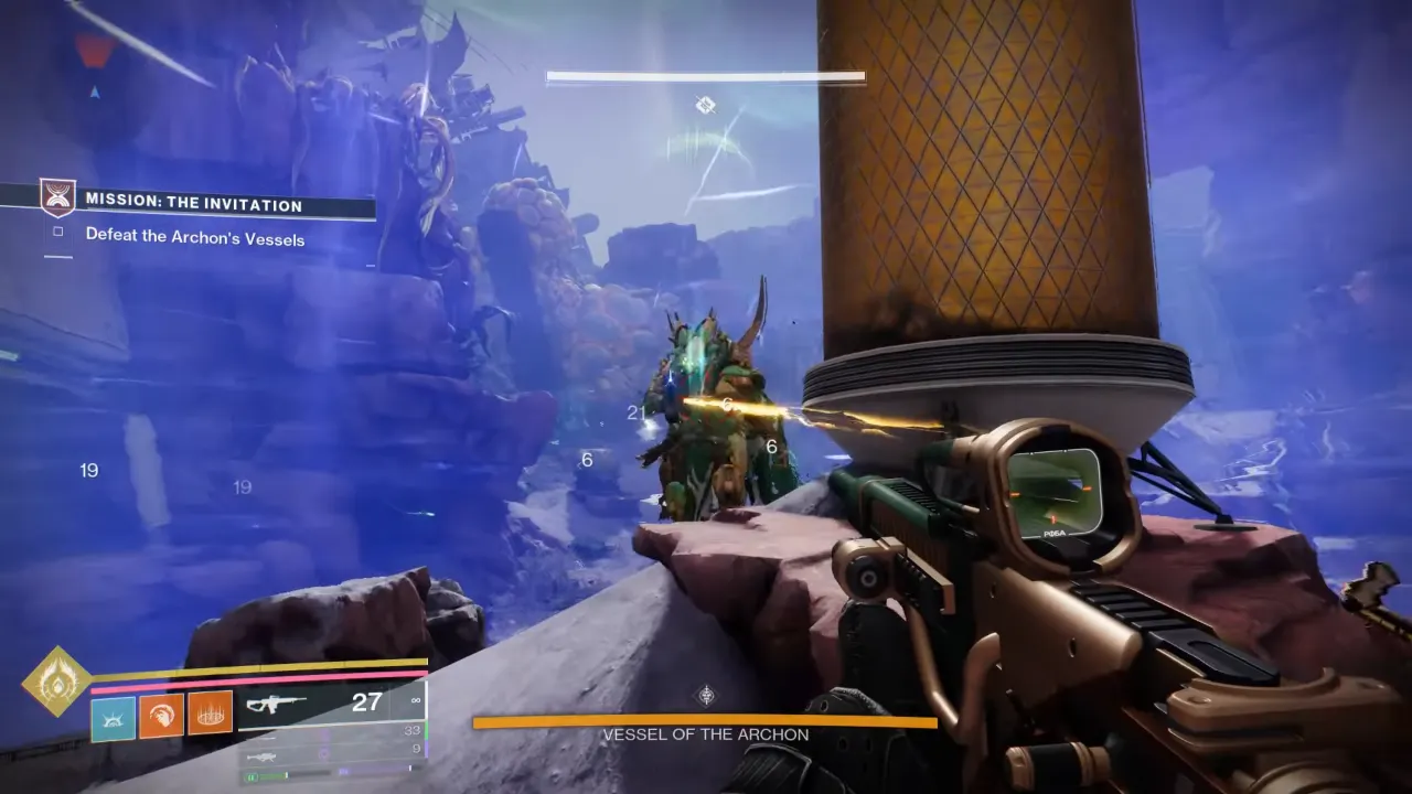 Fighting the Archon’s Vessels in The Invitation Destiny 2