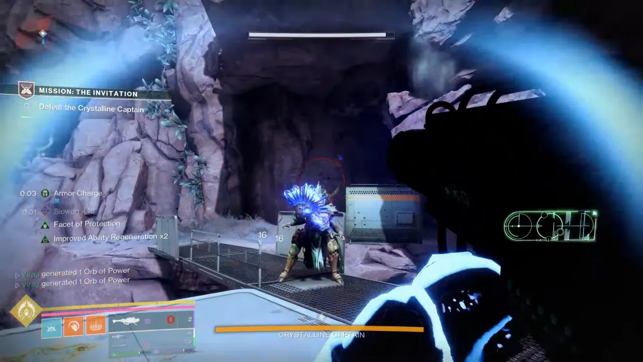 Find Materials & Defeat Crystalline Captain - The Invitation Destiny 2 The Edge of Fate 