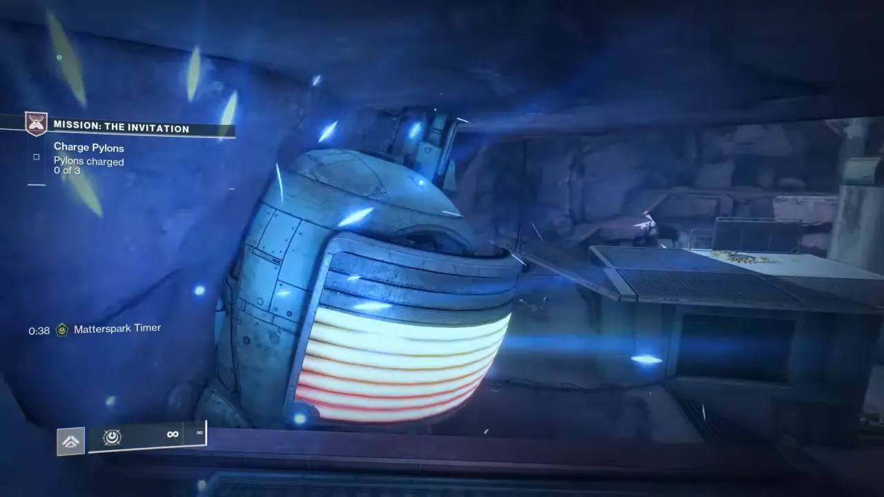 Charging Pylon in The Invitation Destiny 2 The Edge of Fate