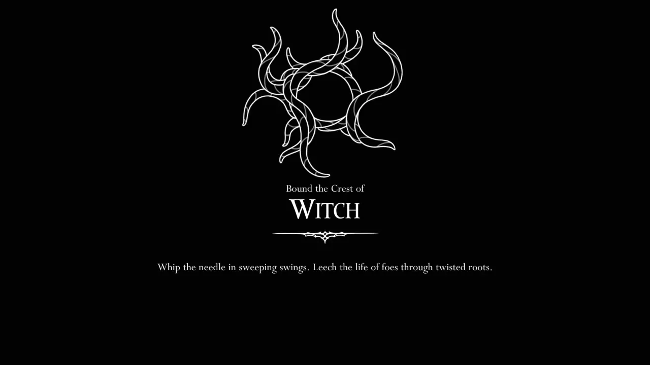 Hollow Knight Silksong Witch’s Crest