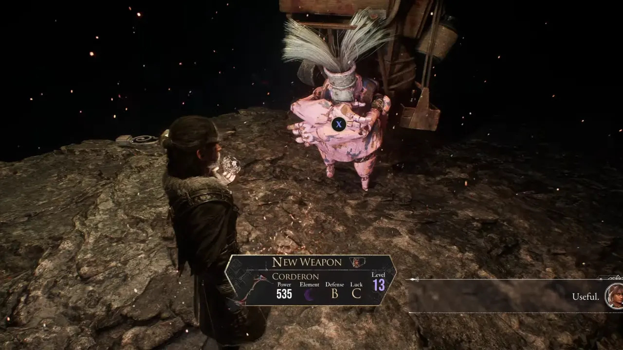 Sinister Cave Corderon Weapon Location